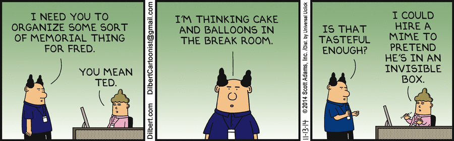 Dilbert Cartoon